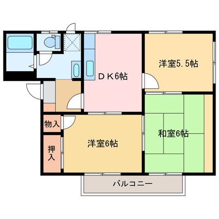 Luana庄内の物件間取画像